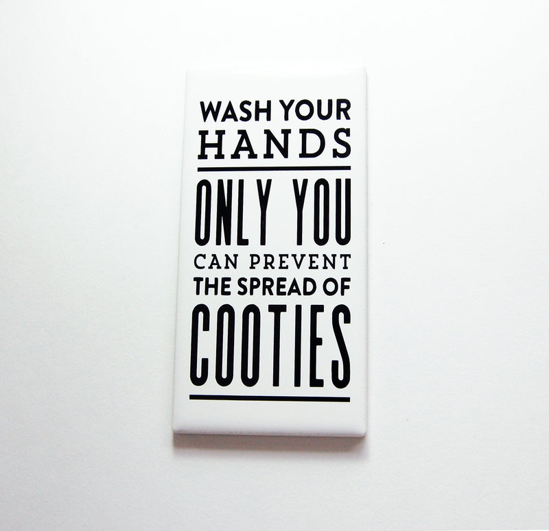 Wash Your Hands Bathroom Sign In Black - Kelly's Handmade