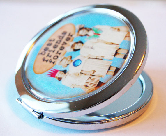 Best Friends Forever Compact Mirror - Kelly's Handmade