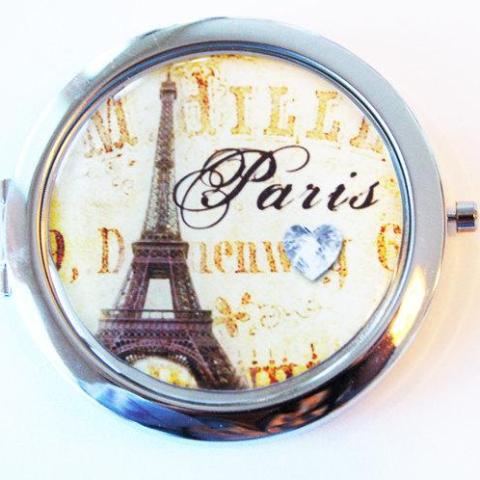 Paris Compact Mirror - Kelly's Handmade