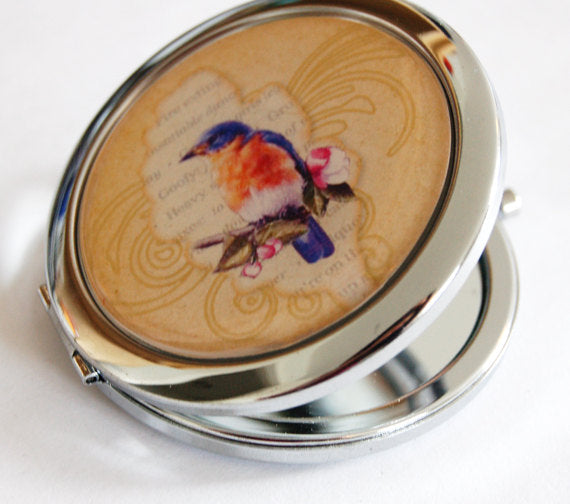 Bird Compact Mirror - Kelly's Handmade