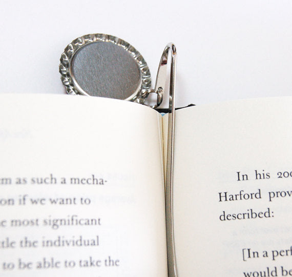 Keep Calm Read On Bookmark in Teal - Kelly's Handmade