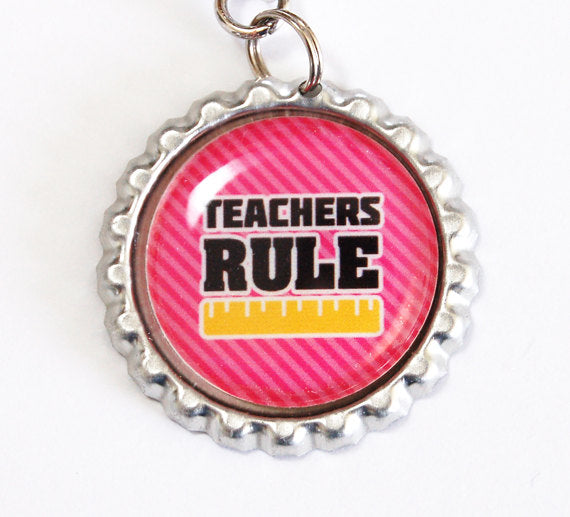 Teachers Rule Bookmark - Kelly's Handmade