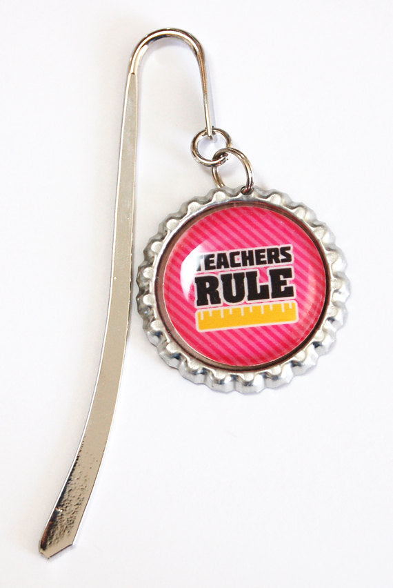 Teachers Rule Bookmark - Kelly's Handmade