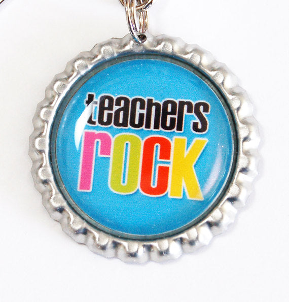 Teachers Rock Bookmark - Kelly's Handmade