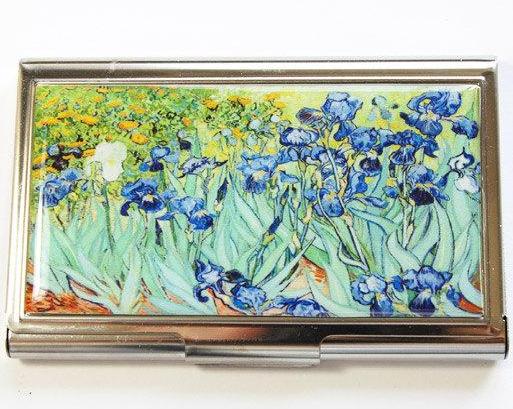Van Gogh Irises Business Card Case - Kelly's Handmade