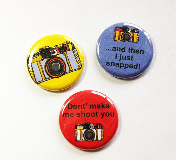Photography Set of Six Magnets #3 - Kelly's Handmade
