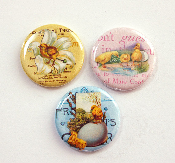 Easter Goodies Set of Six Magnets - Kelly's Handmade