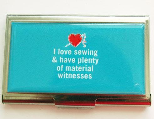 Material Witness Sewing Needle Case - Kelly's Handmade