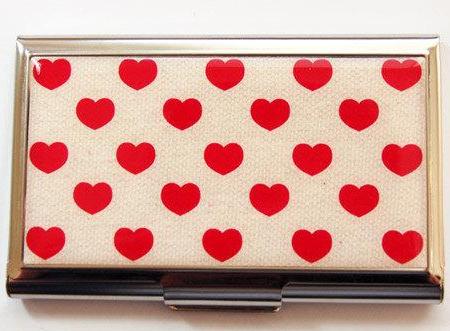 Heart Business Card Case - Kelly's Handmade