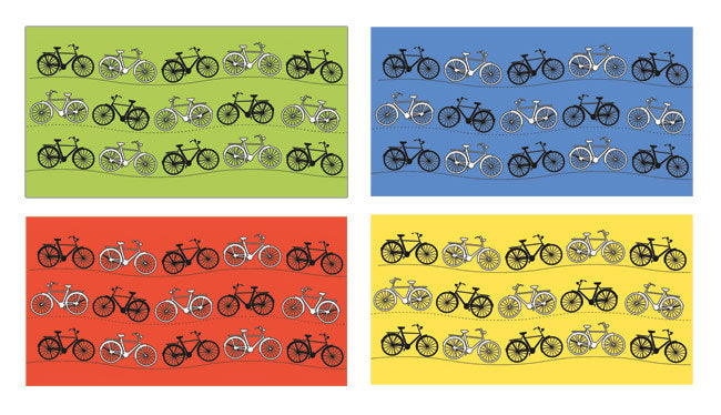 Bicycle Business Card Case Available in 4 Colors - Kelly's Handmade