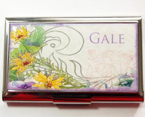 Floral Personalized Sewing Needle Case - Kelly's Handmade