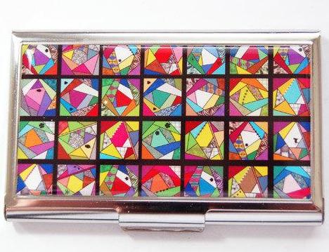 Crazy Quilt Sewing Needle Case - Kelly's Handmade
