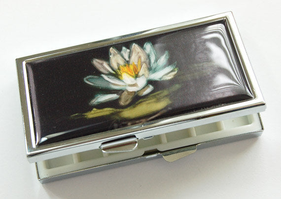 Water Lily 7 Day Pill Case - Kelly's Handmade
