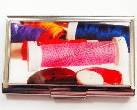 Thread & Buttons Sewing Needle Case - Kelly's Handmade