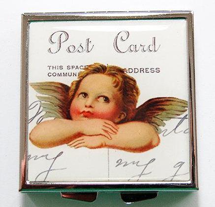Angel Cupid Square Pill Case - Kelly's Handmade