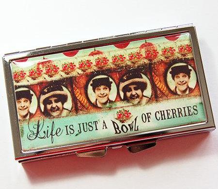 Bowl Of Cherries 7 Day Pill Case - Kelly's Handmade