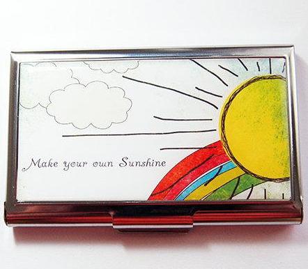 Make Your Own Sunshine Business Card Case - Kelly's Handmade