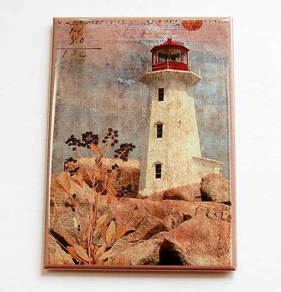 Lighthouse Rectangle Magnet - Kelly's Handmade