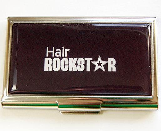 Hair Rockstar Business Card Case - Kelly's Handmade