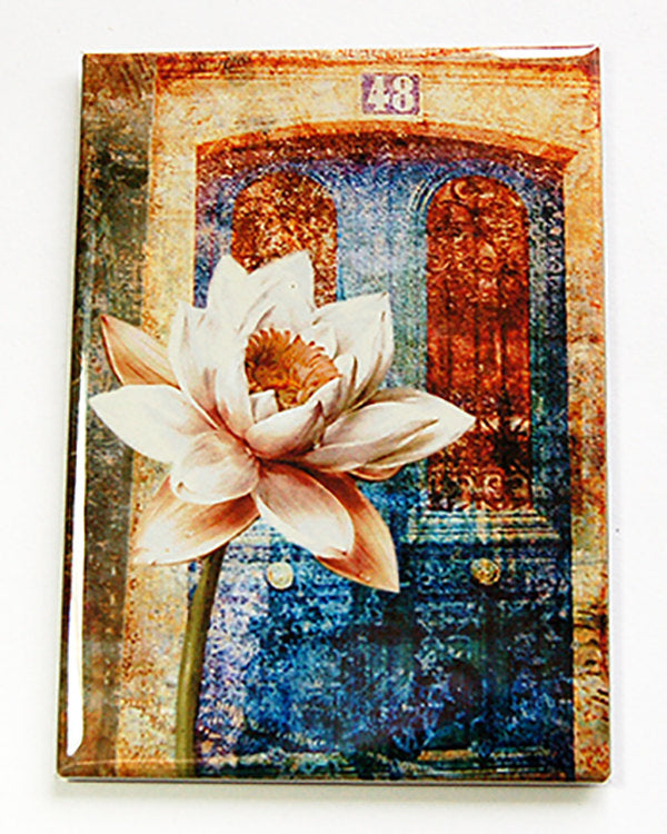 Magnolia Flower Magnet - Kelly's Handmade