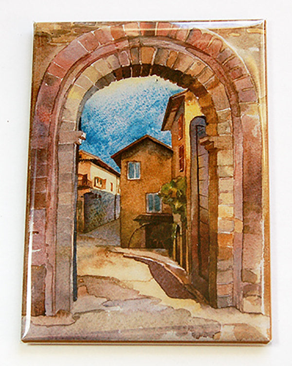 Assisi Italy Rectangle Magnet - Kelly's Handmade