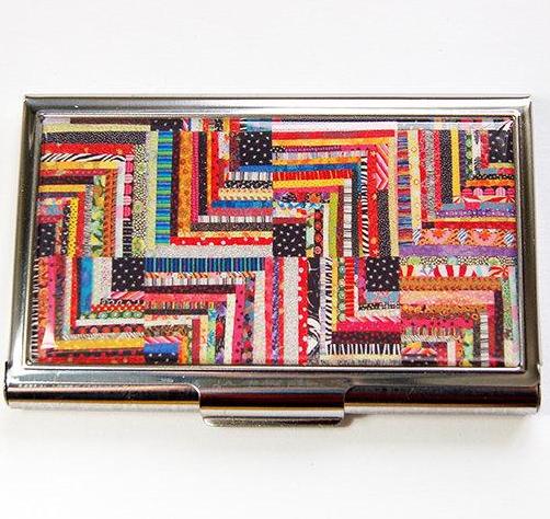 Wild Quilt Sewing Needle Case - Kelly's Handmade