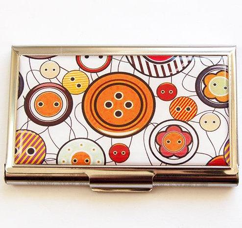 Buttons Sewing Needle Case - Kelly's Handmade
