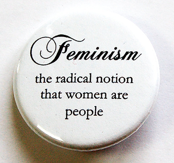 Feminism Pin - Kelly's Handmade
