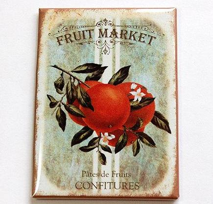 Fruit Market Oranges Magnet - Kelly's Handmade