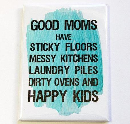 Good Moms Funny Rectangle Magnet - Kelly's Handmade