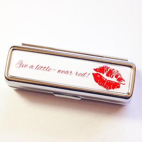 Wear Red Lipstick Case - Kelly's Handmade