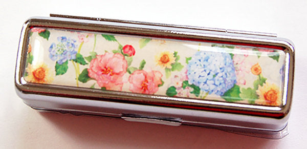 Floral Lipstick Case in Pastel Colors - Kelly's Handmade