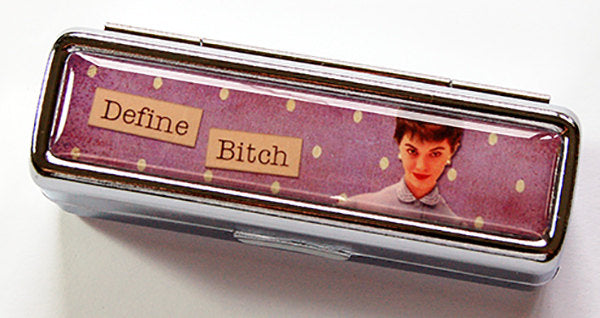 Define Bitch Lipstick Case - Kelly's Handmade