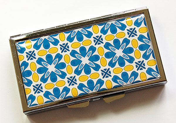 Tile Mosaic Design 7 Day Pill Case - Kelly's Handmade