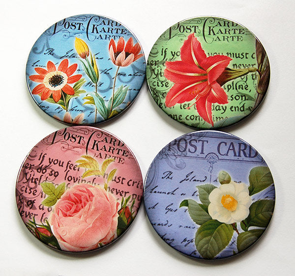 Flower Coasters - Kelly's Handmade