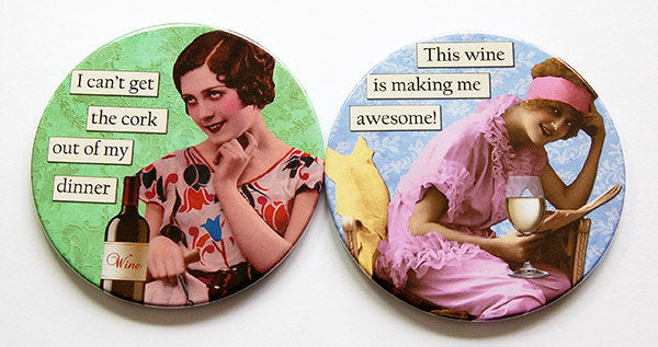 Sassy Women Coasters Set 11 - Kelly's Handmade