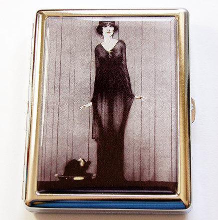 Gothic Slim Cigarette Case - Kelly's Handmade