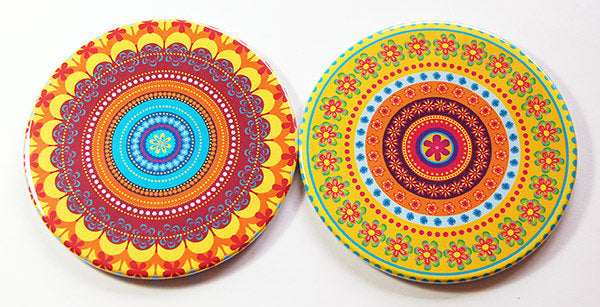 Mandala Coasters Set 4 - Kelly's Handmade