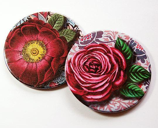 Floral Coasters Set 2 - Kelly's Handmade