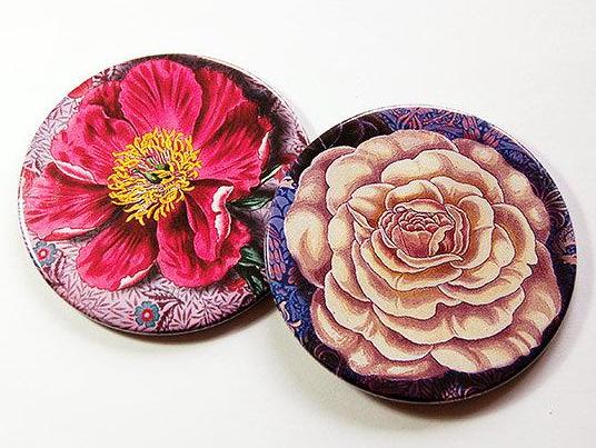 Floral Coasters Set 1 - Kelly's Handmade