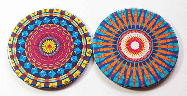 Mandala Coasters Set 5 - Kelly's Handmade