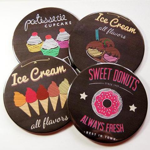 Sweet Treats Coasters - Kelly's Handmade
