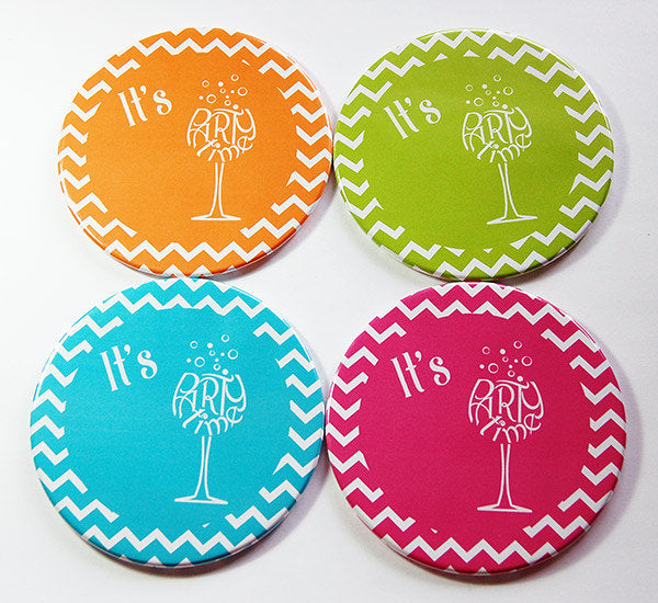 It's Party Time Coasters - Kelly's Handmade