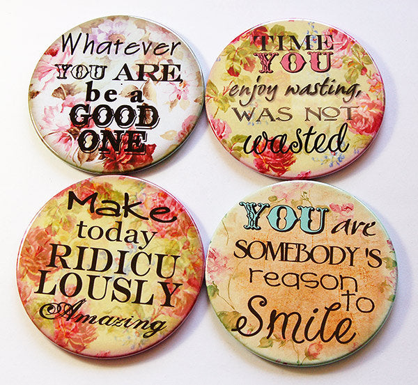Inspirational Sayings Coasters - Kelly's Handmade