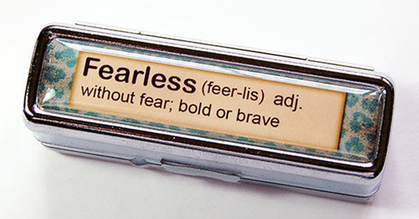 Fearless Lipstick Case - Kelly's Handmade