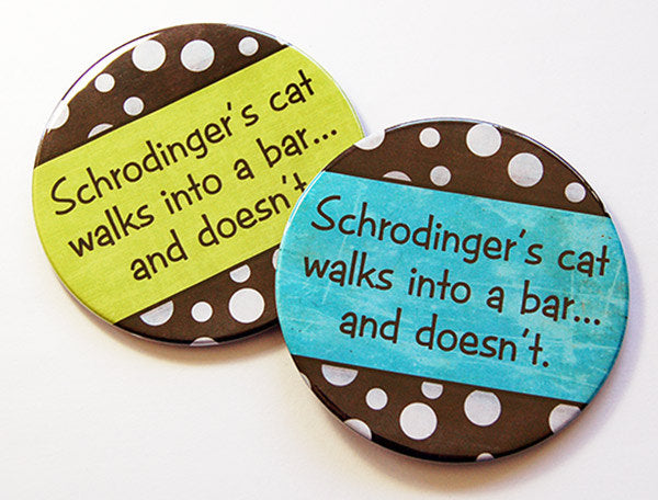 Schrodiner's Cat Coasters - Kelly's Handmade