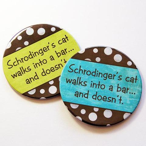Schrodiner's Cat Coasters - Kelly's Handmade