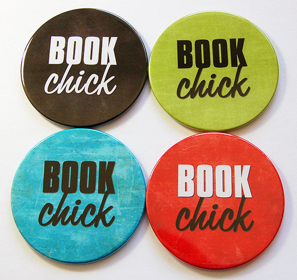 Book Chick Coasters - Kelly's Handmade