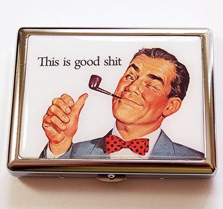 This Is Good Shit Compact Cigarette Case - Kelly's Handmade