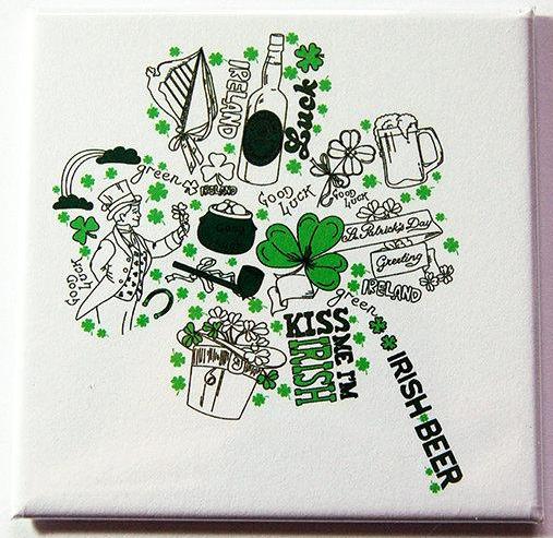 St Patrick's Day Magnet - Kelly's Handmade